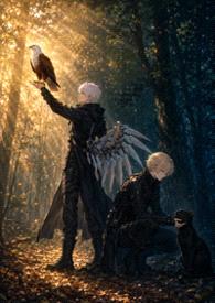 天空、晶石、光,交织的日子──猫与鸟